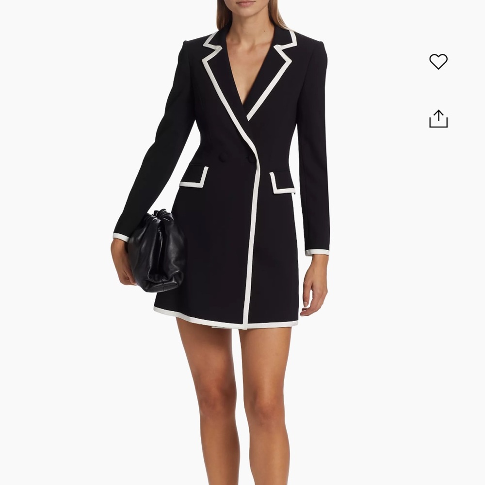 Alice and Olivia Tuxedo dress